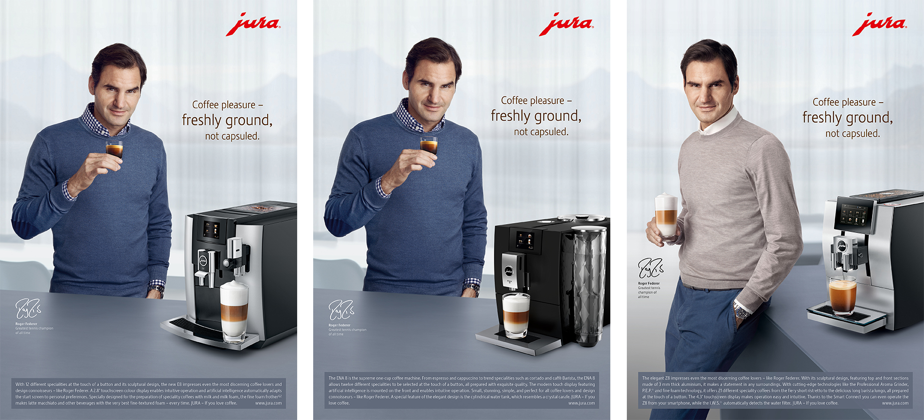 Roger Federer advertising campaign - Turkey