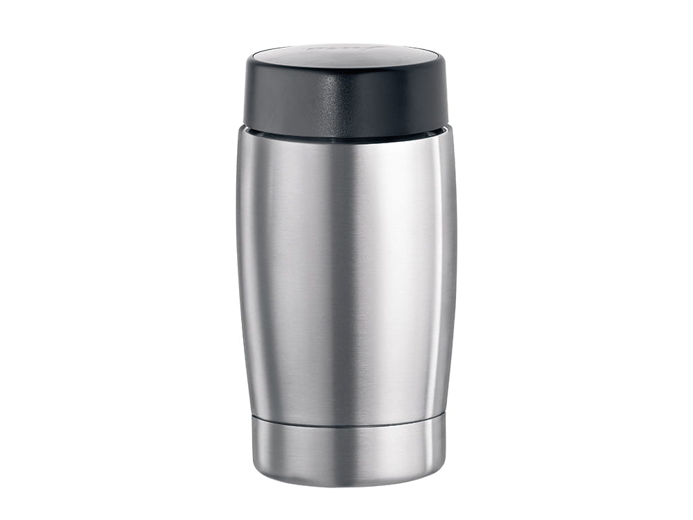 Stainless steel vacuum milk container 0.4 litres / 13.5 oz.